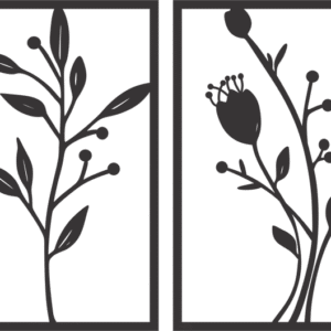 Flowers - Set of 4